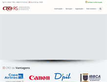 Tablet Screenshot of crors.org.br